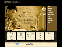 Tablet Screenshot of anoopbartaria.com